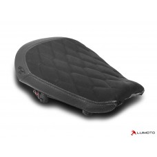 LUIMOTO (Hex-Diamond) Rider Seat Cover for the HARLEY DAVIDSON Sportster S 1250 (2021+)